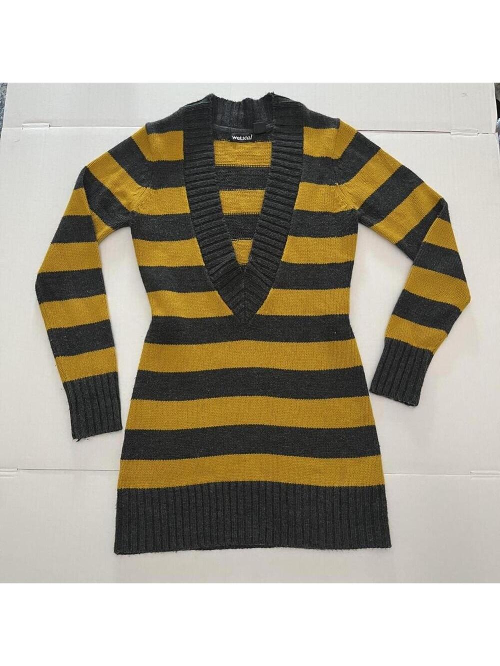 vintage wet seal striped dress - Picture 2 of 7